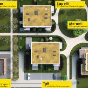Residentie De Mouterij te Putte appartementen en assistentiewoningen bovenaanzicht plan-thumbnail